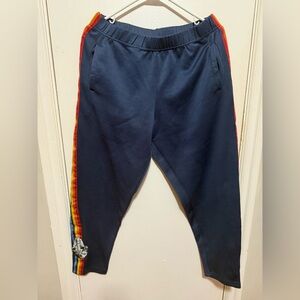Star Wars  Navy Joggers with Rainbow Stripes